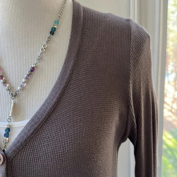 Wilt Waffle Knit Cardigan w/pockets, EUC, Small - Picture 3 of 8